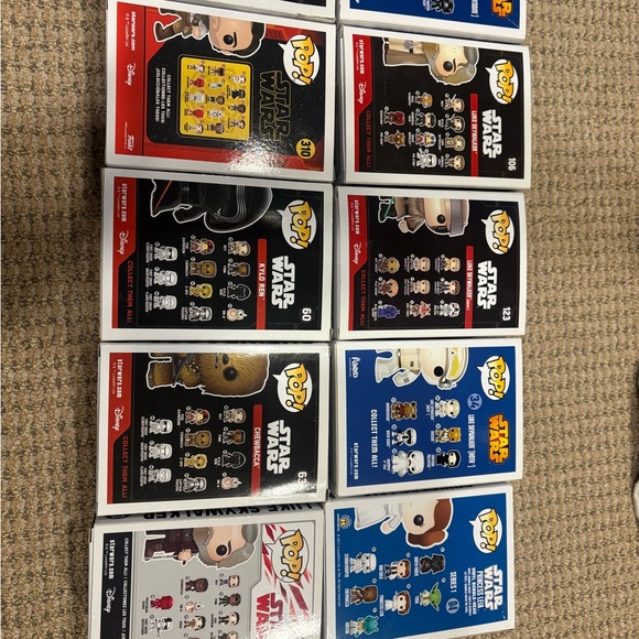 Lot of 10 Star Wars Funko Pops - Picture 6 of 10